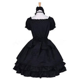 CATHERINE Classic Black Lolita Dress