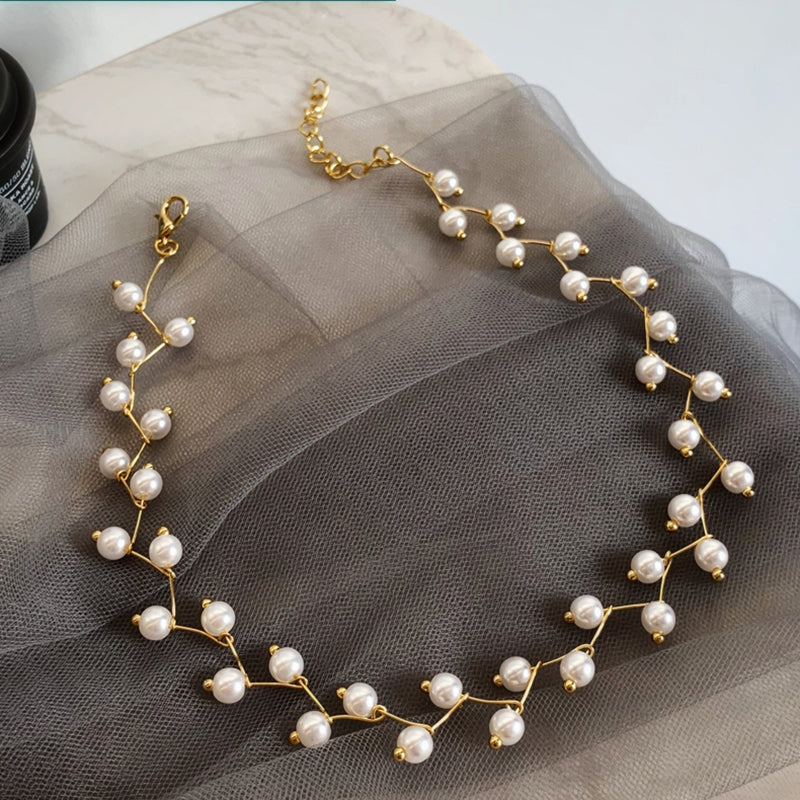 Multilayer Shell Bead Necklace