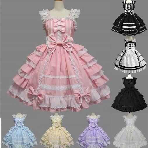 Blue Victorian Layered Lolita Dress