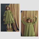 Victorian Style Ruffle Line Fairy Dress