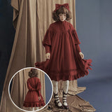 Victorian Style Ruffle Line Fairy Dress
