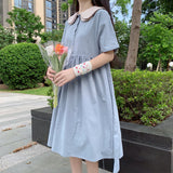 Round Collar Doll Style Midi Lolita Dress