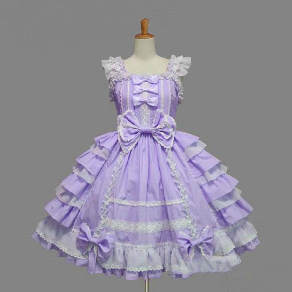 Purple Victorian Layered Lolita Dress