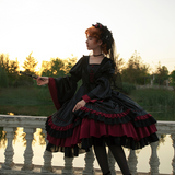 Hecate Black Red Lolita Dress