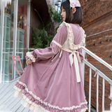 Pink Maid Style Sweet Lolita Dress