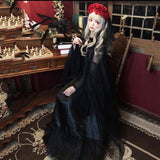 Ghost Bride Lace Long Sleeve Gothic Lolita Dress