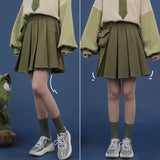 GREEN MONSTER T-Shirt and Skirt Outfit