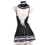 Backless Maid Lingerie