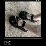Round-toe Cute Lace Bowknot Sweet Lolita Shoes