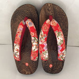 Japanese Style Women Paulownia Wooden Slippers
